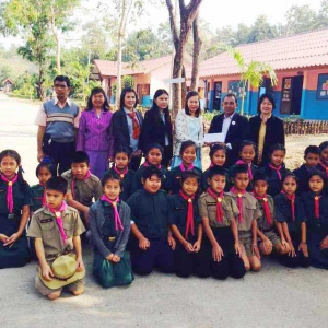 มอบทุนสร้างอาคารโรงเรียนบ้านโป่งขวาง