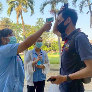 การคัดกรองตรวจโรคโควิดพนักงาน