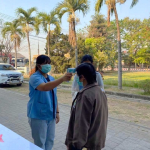 การคัดกรองตรวจโรคโควิดพนักงาน