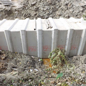 โครงการงานป้องกันน้ำท่วม ถ.รัตนโกสินทร์ อ.เมือง จ.เชียงใหม่