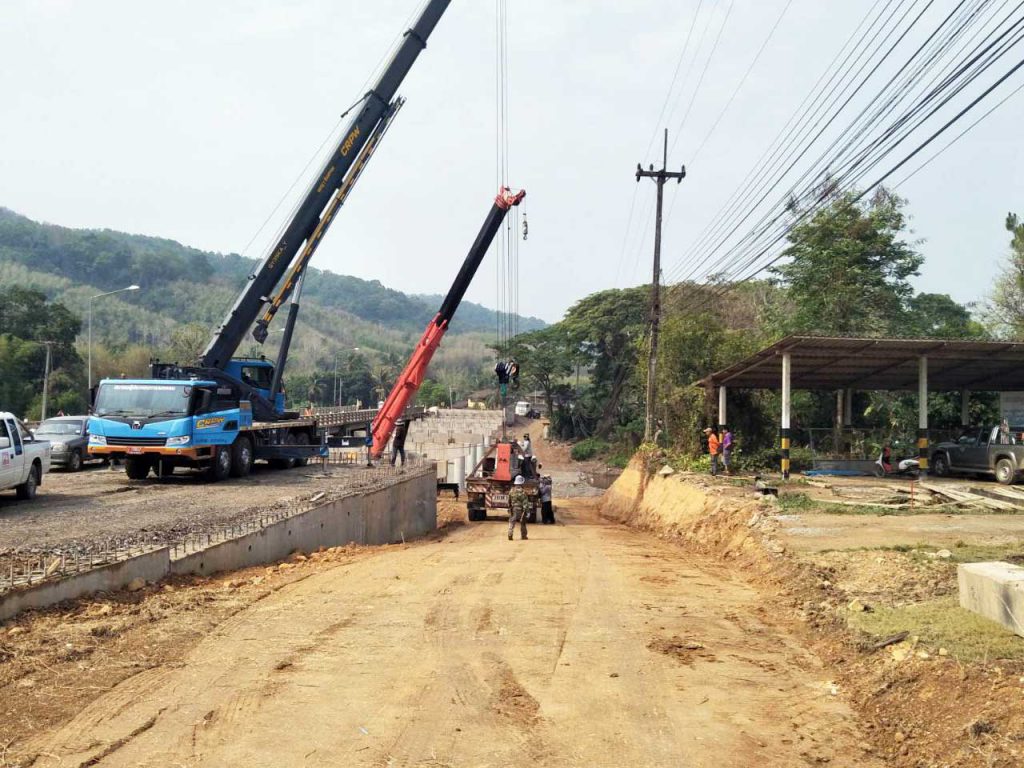 โครงการก่อสร้างทางหลวงหมายเลข101 สายน่าน – อ.เฉลิมพระเกียรติ ตอน อ.ทุ่งช้าง – บ.ปอน