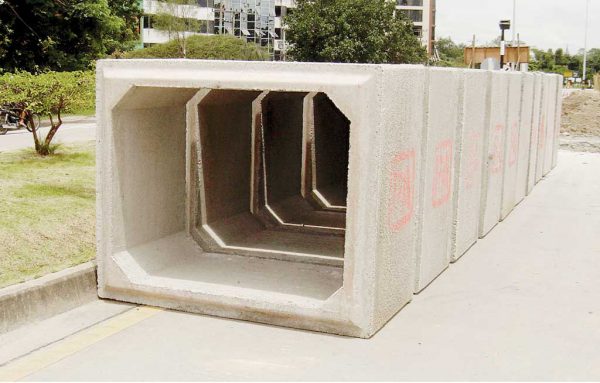 ผลิตภัณฑ์ท่อคอนกรีตเสริมเหล็กสำเร็จรูปสี่เหลี่ยม (BOX CULVERT) โดย บริษัท พี.เอ.คอนกรีต จำกัด